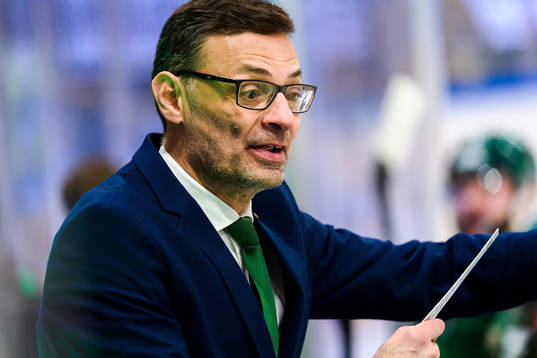 Färjestads assisterande tränare Peter Popovic