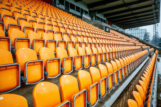 Iver Arena innan fotbollsmatchen i Superettan mellan Västerås SK och Öster den 5 december 2020 i Västerås.