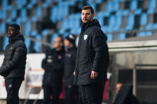 Umeås tränare Brian Clarhaut