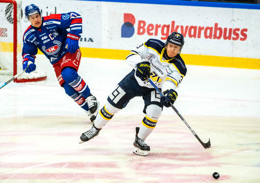 s Daniel Bertov och Oskarshamns Jonas Engström