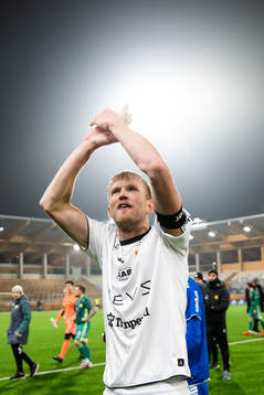 GAIS Carl Elfgren Nyström jublar