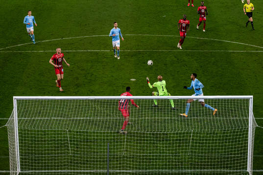 Oroligt framför Östersunds mål
