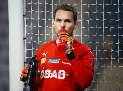 Örebros målvakt Oscar Jansson