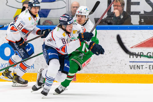 Växjös Fredrik Karlström och Rögles Erlend Lesund