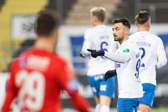 IFK Norrköpings Sead Haksabanovic jublar