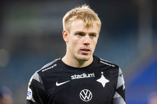 IFK Norrköpings målvakt Isak Pettersson