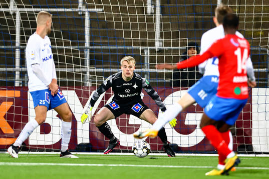 IFK Norrköpings målvakt Isak Pettersson