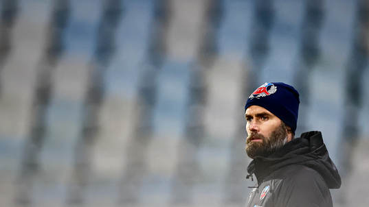 Helsingborgs tränare Olof Mellberg