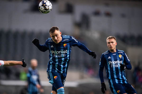 Djurgårdens Fredrik Ulvestad och Jonathan Augustinsson