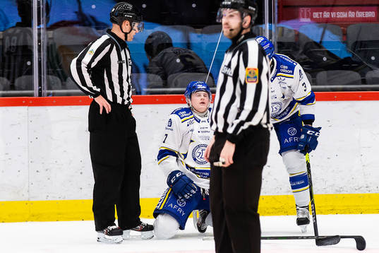 Leksands Lucas Nordsäter har ont