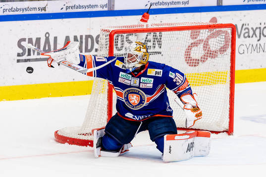 Växjös målvakt Viktor Fasth