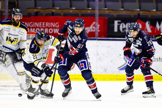 under ishockeymatchen i SHL mellan Linköping och HV71