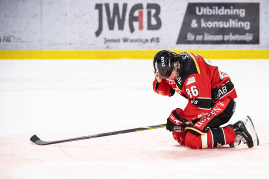 Luleås Linus Klasen har ont