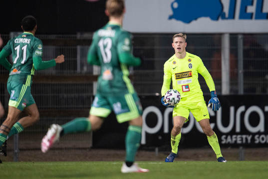 Landskronas målvakt Philip Mårtensson