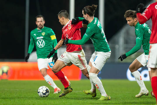 Kalmars Viktor Elm och Jönköpings Edin Hamidovic