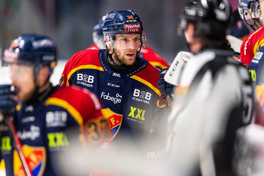 Djurgårdens Tom Wandell jublar