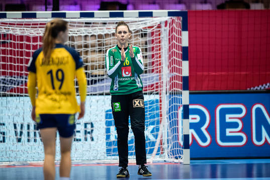 goalkeeper Jessica Ryde of Sweden