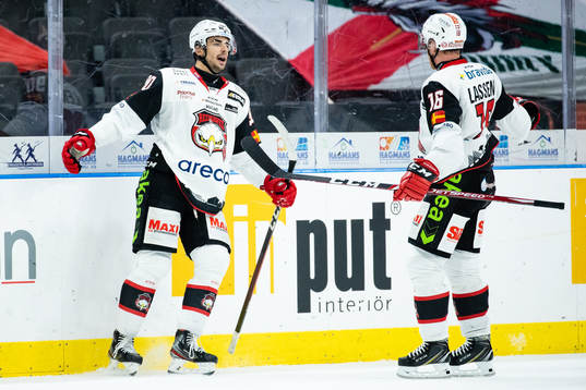 Malmö Redhawks Joseph Veleno jublar