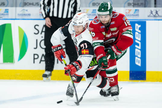 Malmö Redhawks Jan-Mikael Järvinen och Frölundas Stefan