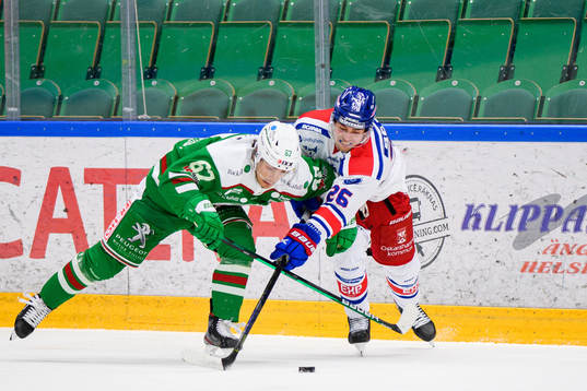 Rögles Leon Bristedt och Oskarshamns Filip Karlsson