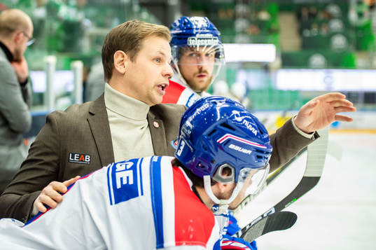 Oskarshamns tränare Martin Filander