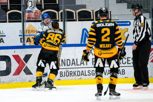 Skellefteås Tyler Morley och Leksands Lucas Nordsäter
