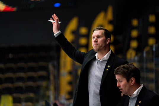 Skellefteås assisterande tränare Andreas Falk