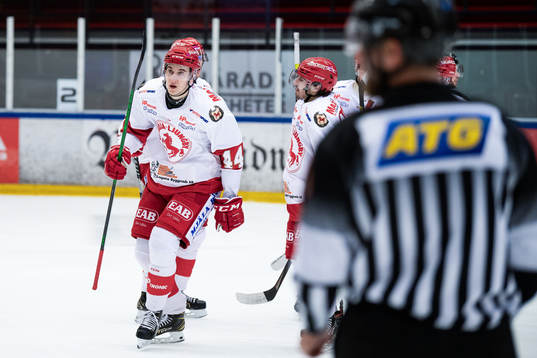 Trojas Martin Fransson jublar