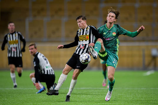 Landskronas Kevin Jensen och Dalkurds Christoffer Styffe