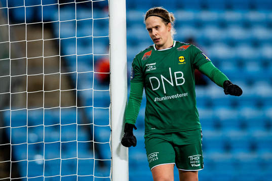 Goalkeeper Ida Norstrøm of LSK Kvinner