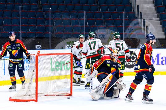 Frölundas Robin Alvarez  jublar