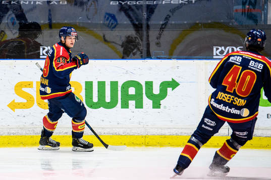 Djurgårdens Rhett Rakhshani jublar