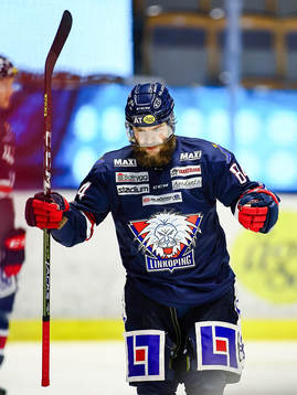 Linköpings Jimmy Andersson jublar