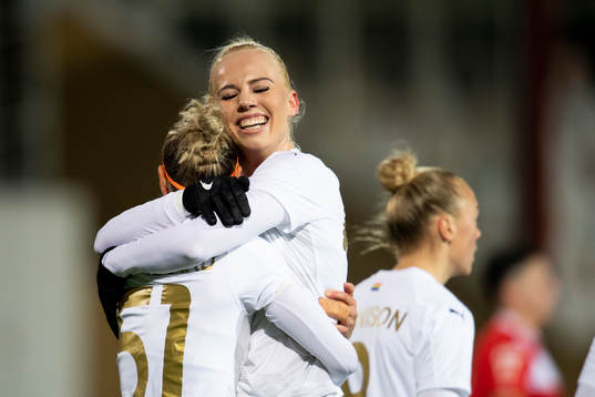 Rosengårds Sanne Troelsgaard and Rosengårds Sofie Svava