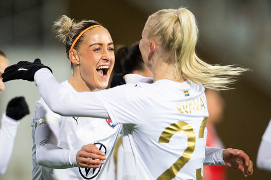 Rosengårds Sanne Troelsgaard and Rosengårds Sofie Svava