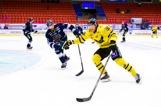 Karlskogas Johan Larsson och Västerås Lukas Zetterberg