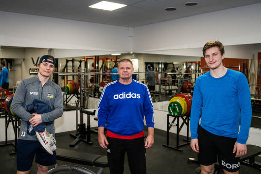 Los Angeles Kings Lias Andersson och Jacob Moverare