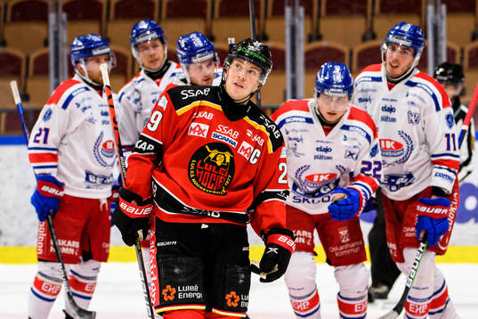 Luleås Erik Gustafsson deppar