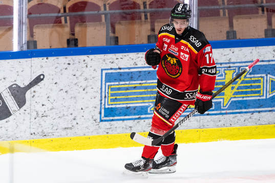 Luleås Isac Brännström jublar