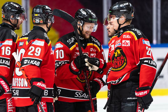Luleås Einar Emanuelsson jublar