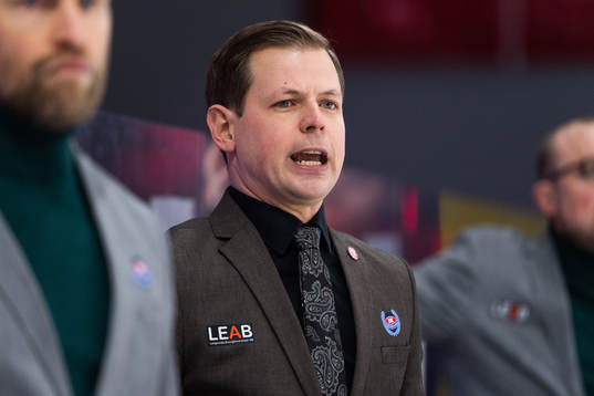 Oskarshamns tränare Martin Filander
