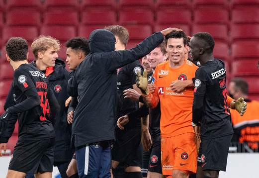 [DK=20201217: FC Midtjyllands målmand Jesper Hansen