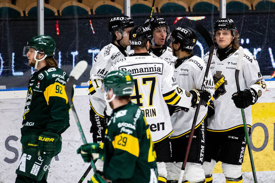 s spelare jublar med Filip Windlert