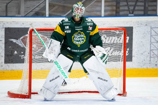 Björklövens målvakt Kevin Poulin