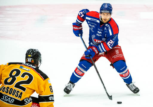 Oskarshamns Brian Cooper och Luleås Chris Desousa