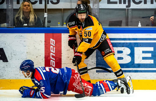 Oskarshamns Johannes Salmonsson och Luleås Daniel Sondell