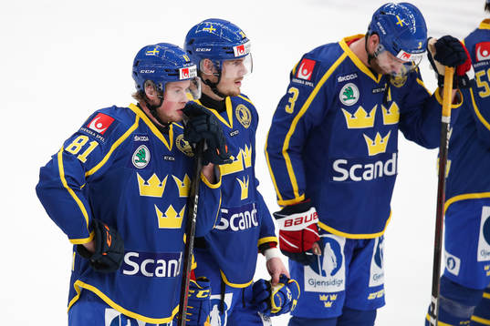 Fredrik Karlström of Sweden, Emil Larsson of Sweden and
