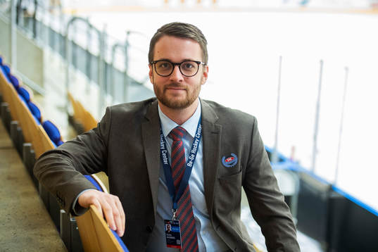 Oskarshamns klubbchef Martin Åkerberg