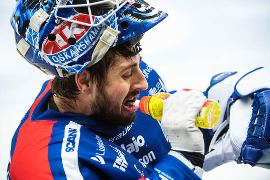 Oskarshamns målvakt Joe Cannata