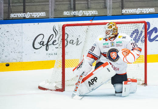 Växjös målvakt Viktor Fasth